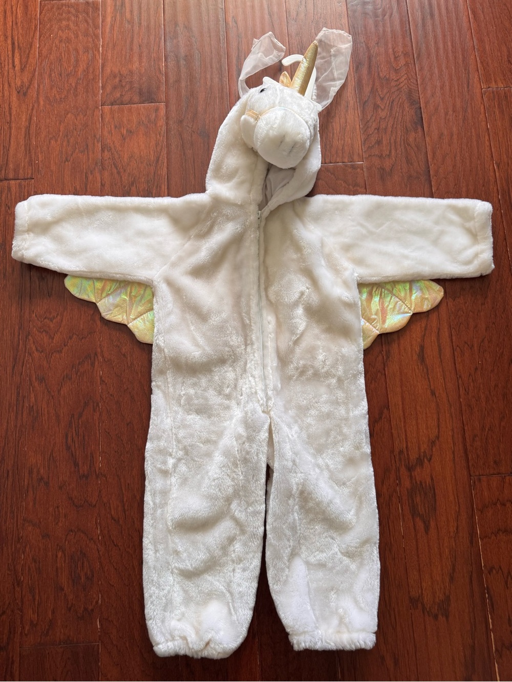 Vintage 1998 Chrisha Playful Plush Winged Unicorn toddler Halloween costume